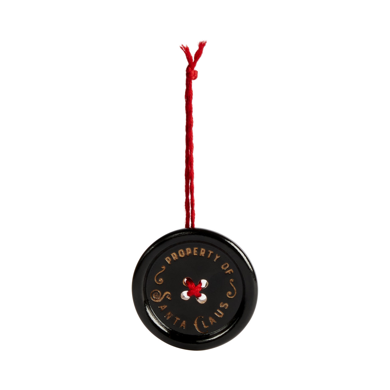Santa's Button Ornament thumbnail